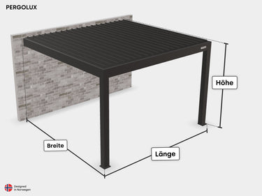 PERGOLUX Sundream S2 Maßanfertigung  PERGOLUX GmbH