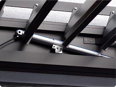 Pergolux Pergola aus Aluminium in Detailansicht