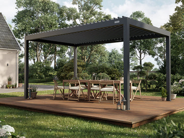 PERGOLUX Sundream S2 Pergola PERGOLUX Anthrazit 3x5m Freistehend
