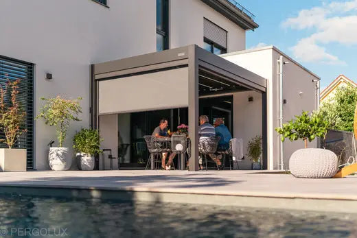 Pergola Baugenehmigung in NRW: Genehmigungsfrei oder genehmigungspflichtig? PERGOLUX GmbH