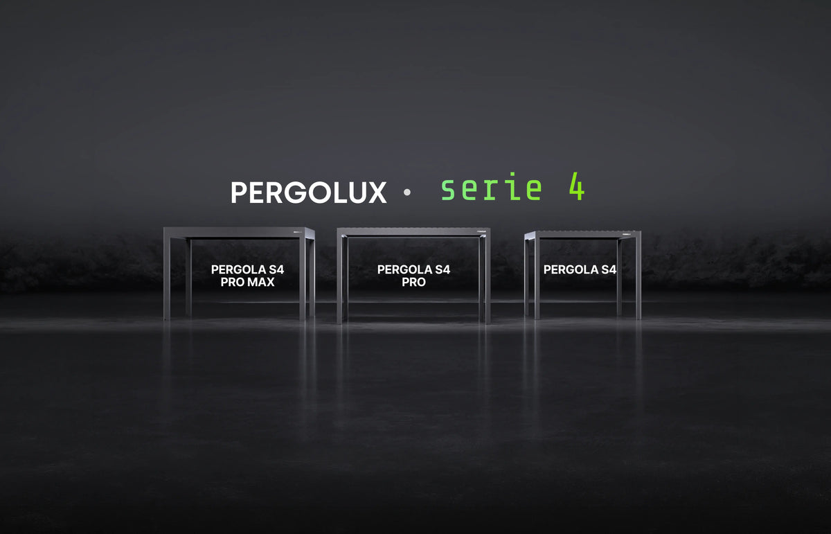 PERGOLUX Serie 4: Die neue Generation der Aluminium-Pergola im großen Überblick PERGOLUX GmbH