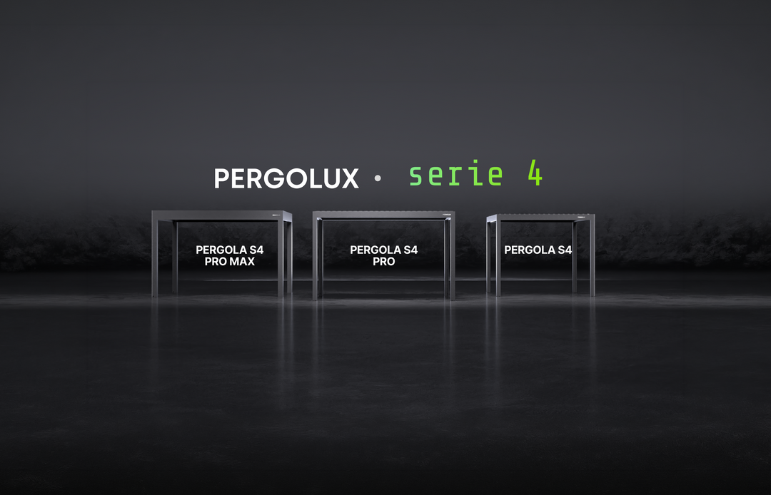 PERGOLUX Serie 4: Die neue Generation der Aluminium-Pergola im großen Überblick
