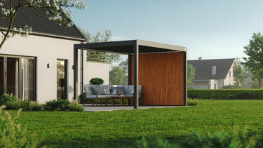 PERGOLUX Lamellenwand