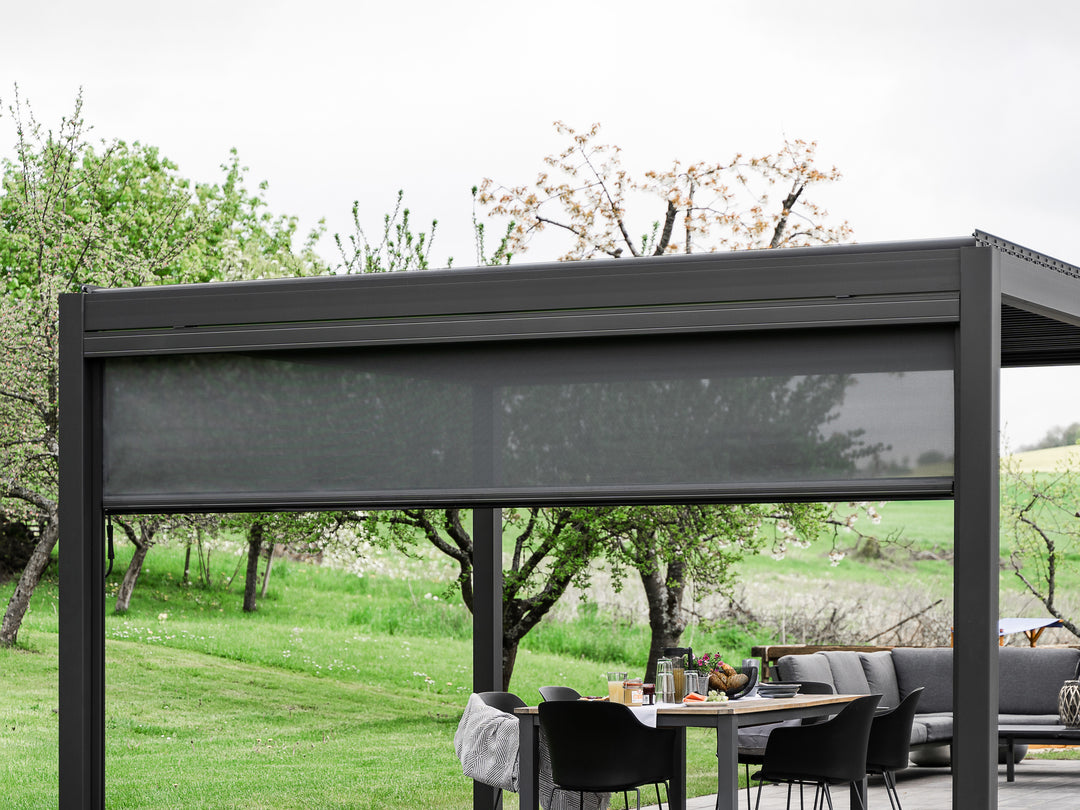 Screen Rollo S1 Pergola PERGOLUX Anthrazit 4m Ja