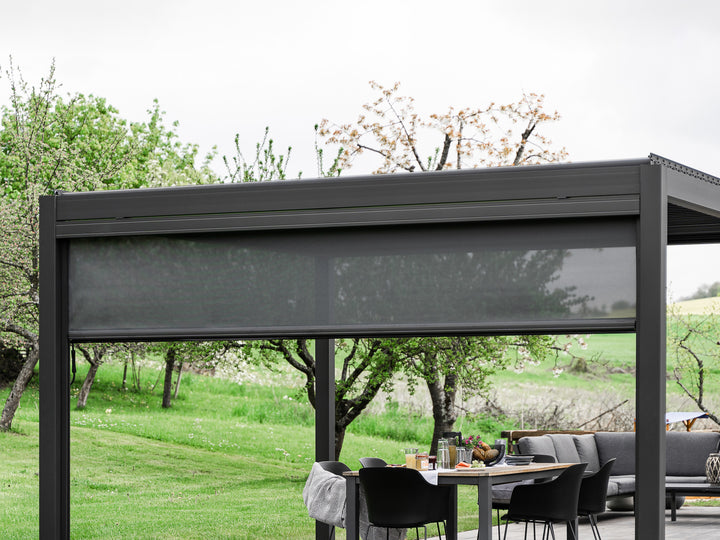 Screen Rollo S1 Pergola PERGOLUX Anthrazit 4m Ja