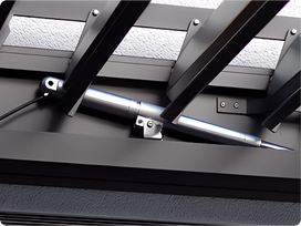 Pergolux Pergola aus Aluminium in Detailansicht 