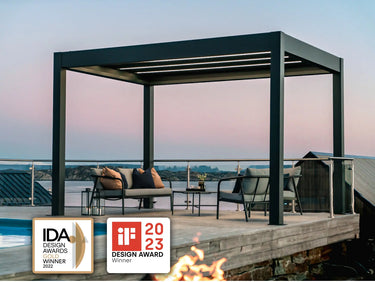 PERGOLUX Skydance S2 Anthrazit Freistehend 3x4m