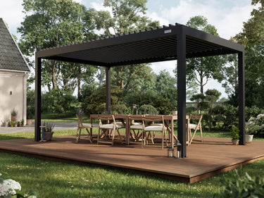 PERGOLUX Sundream S2 Pergola PERGOLUX Schwarz 3x5m Freistehend