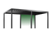 Pergolux Pergola – Auswahl der hinteren rechten Seitenwand bei freistehendem Modell.