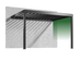Pergolux Pergola – Auswahl der rechten Seitenwand bei wandmontiertem Modell.